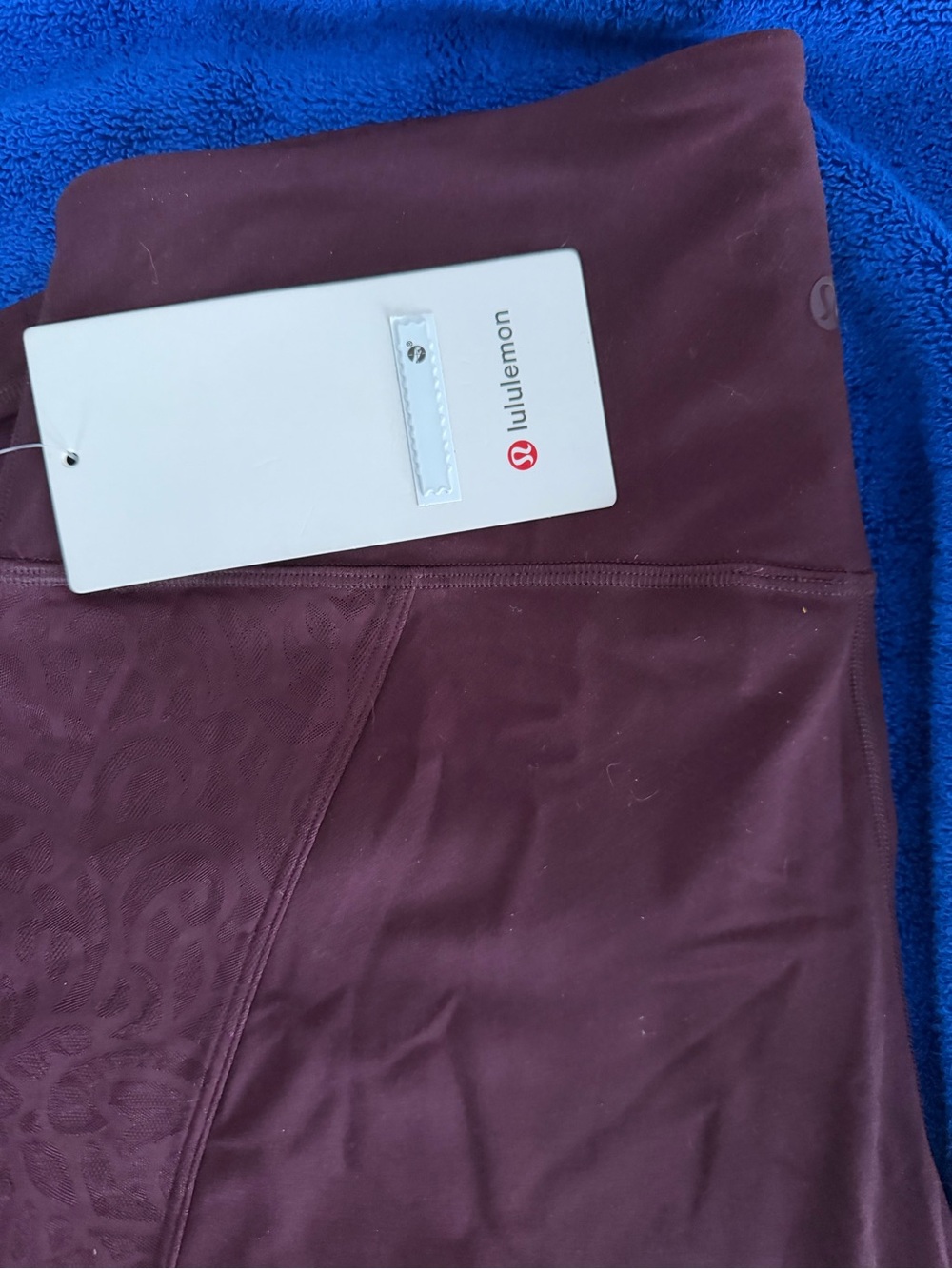 lululemon athletica Leggings — Deep Burgundy